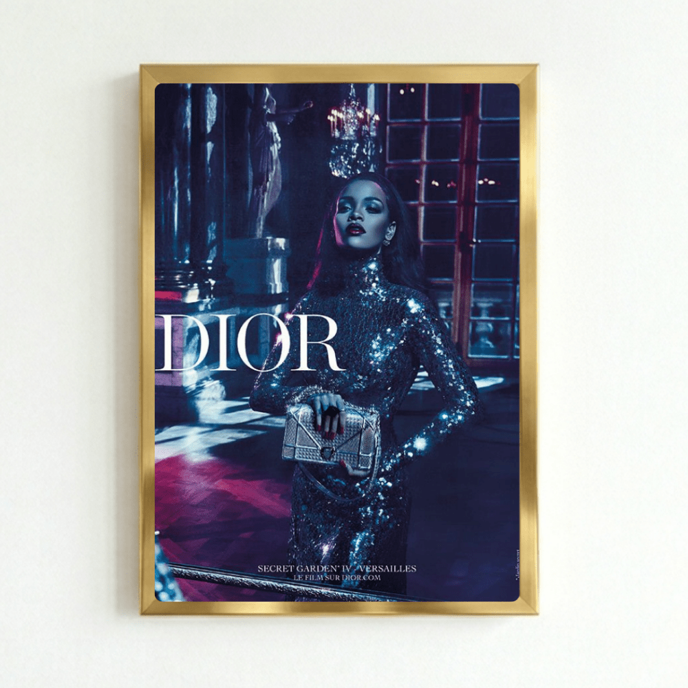 Luxury brand - Vibes DistrictLuxury brand poster GoldVibes District