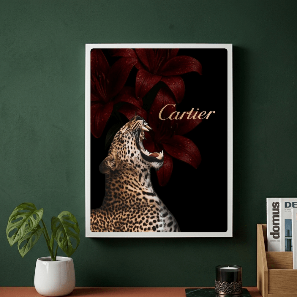 Luxury brand - Vibes DistrictLuxury brand poster GoldVibes District