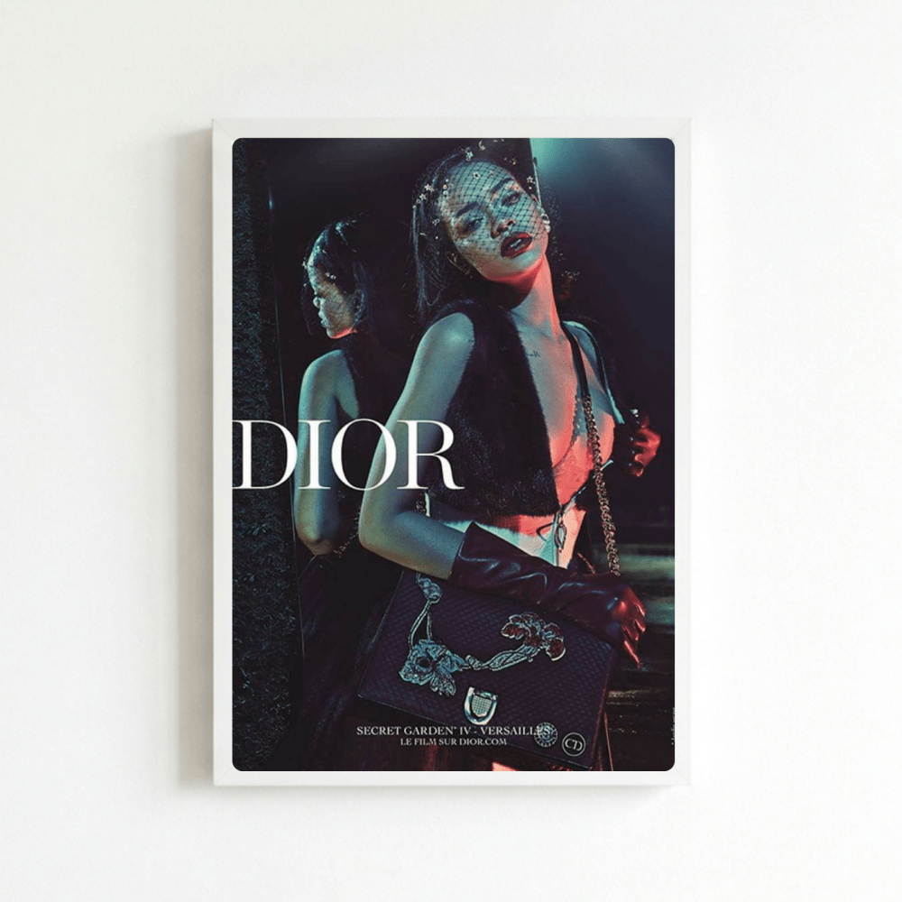 Luxury brand - Vibes DistrictLuxury brand poster BiancoVibes District