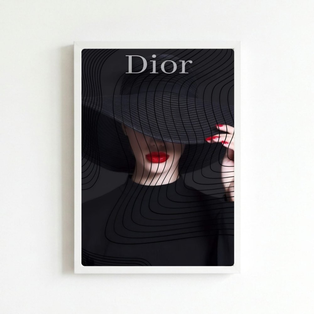 Luxury brand - Vibes DistrictLuxury brand poster BiancoVibes District