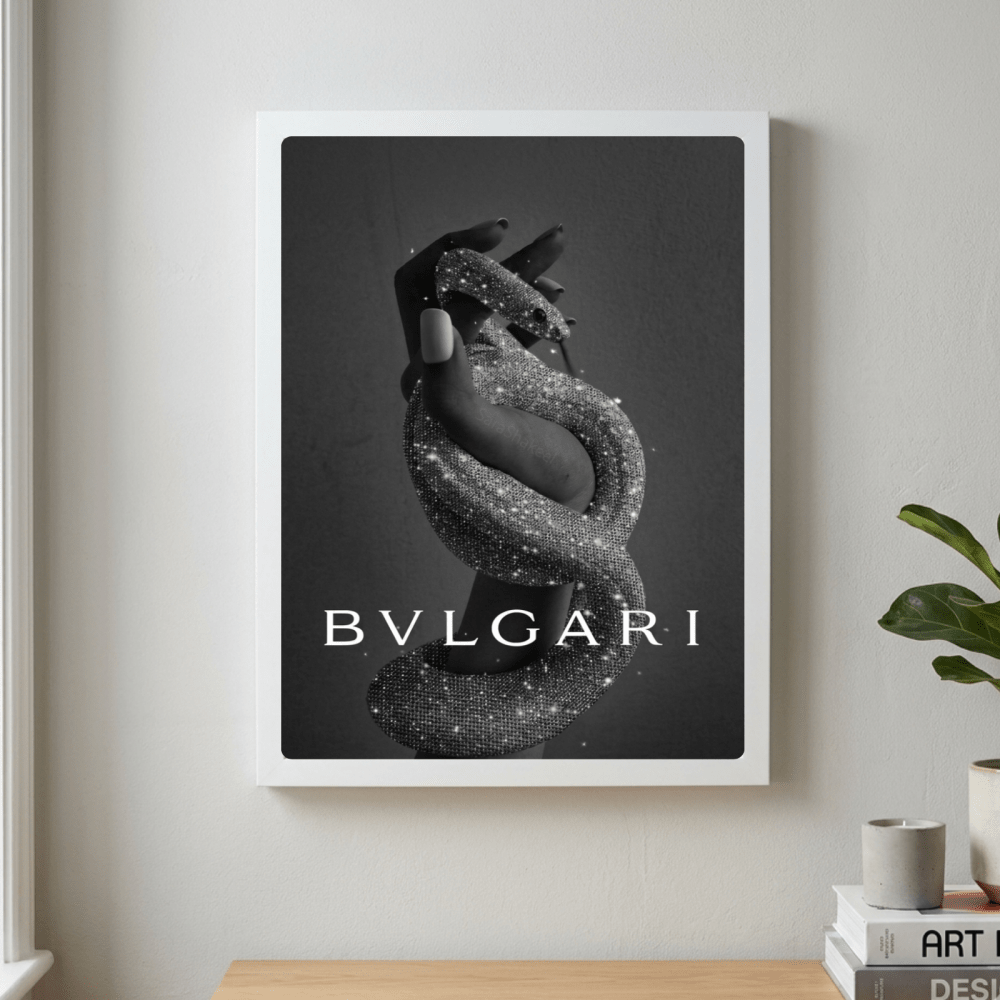 Luxury brand - Vibes DistrictLuxury brand poster GoldVibes District
