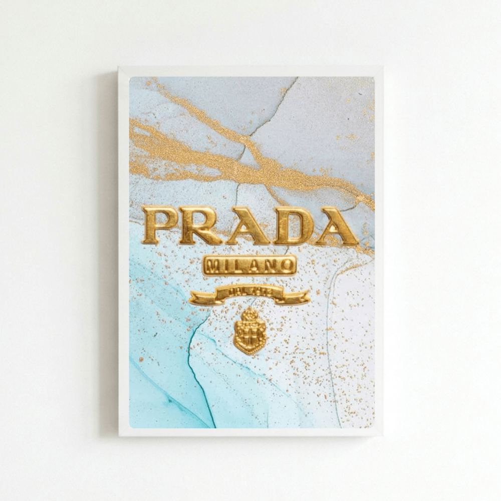 Luxury brand - Vibes DistrictLuxury brand poster BiancoVibes District