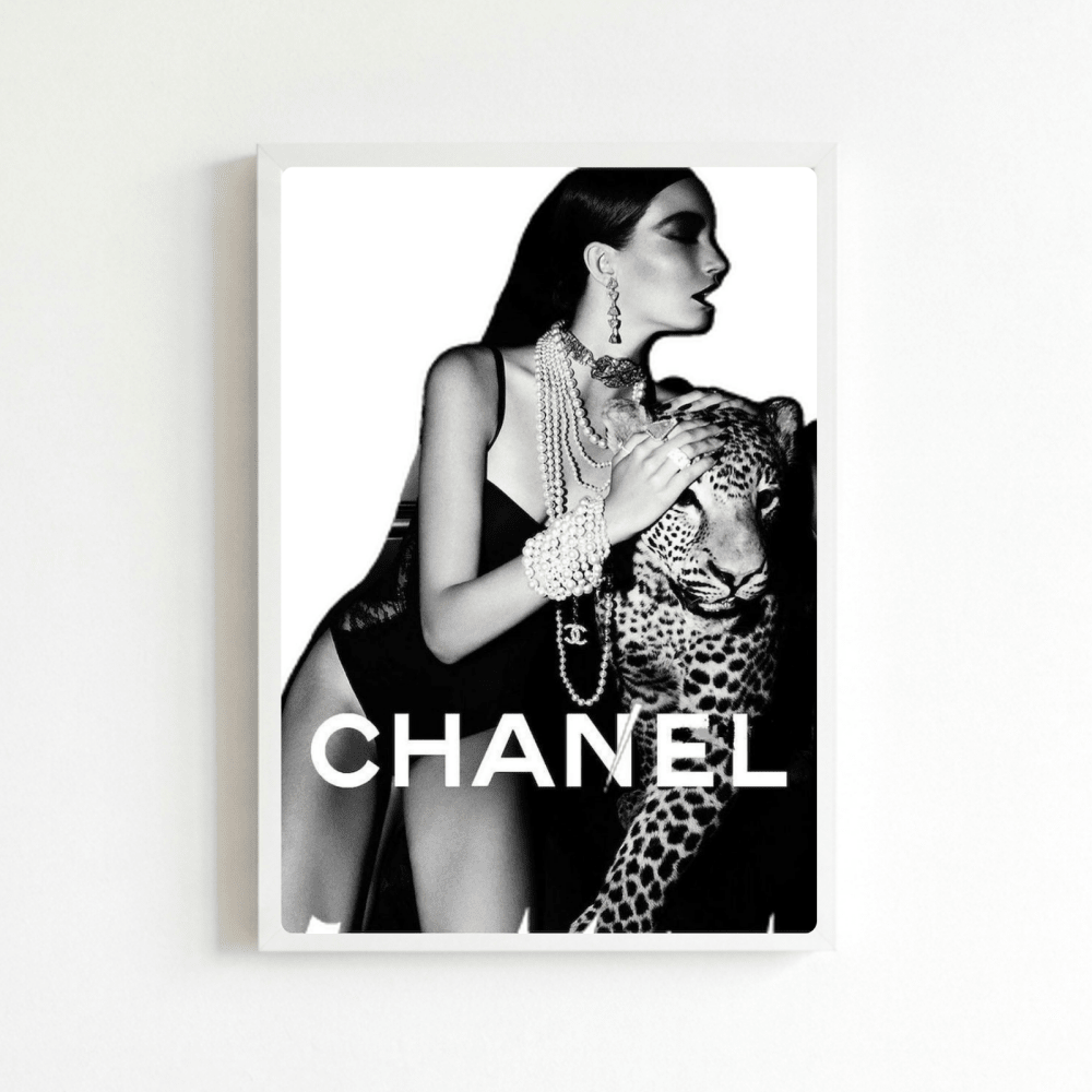 Luxury brand - Vibes DistrictLuxury brand poster BiancoVibes District