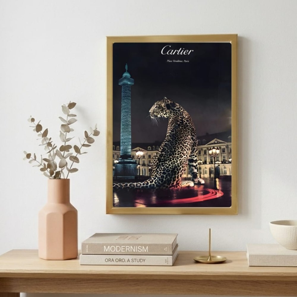 Luxury brand - Vibes DistrictLuxury brand poster GoldVibes District