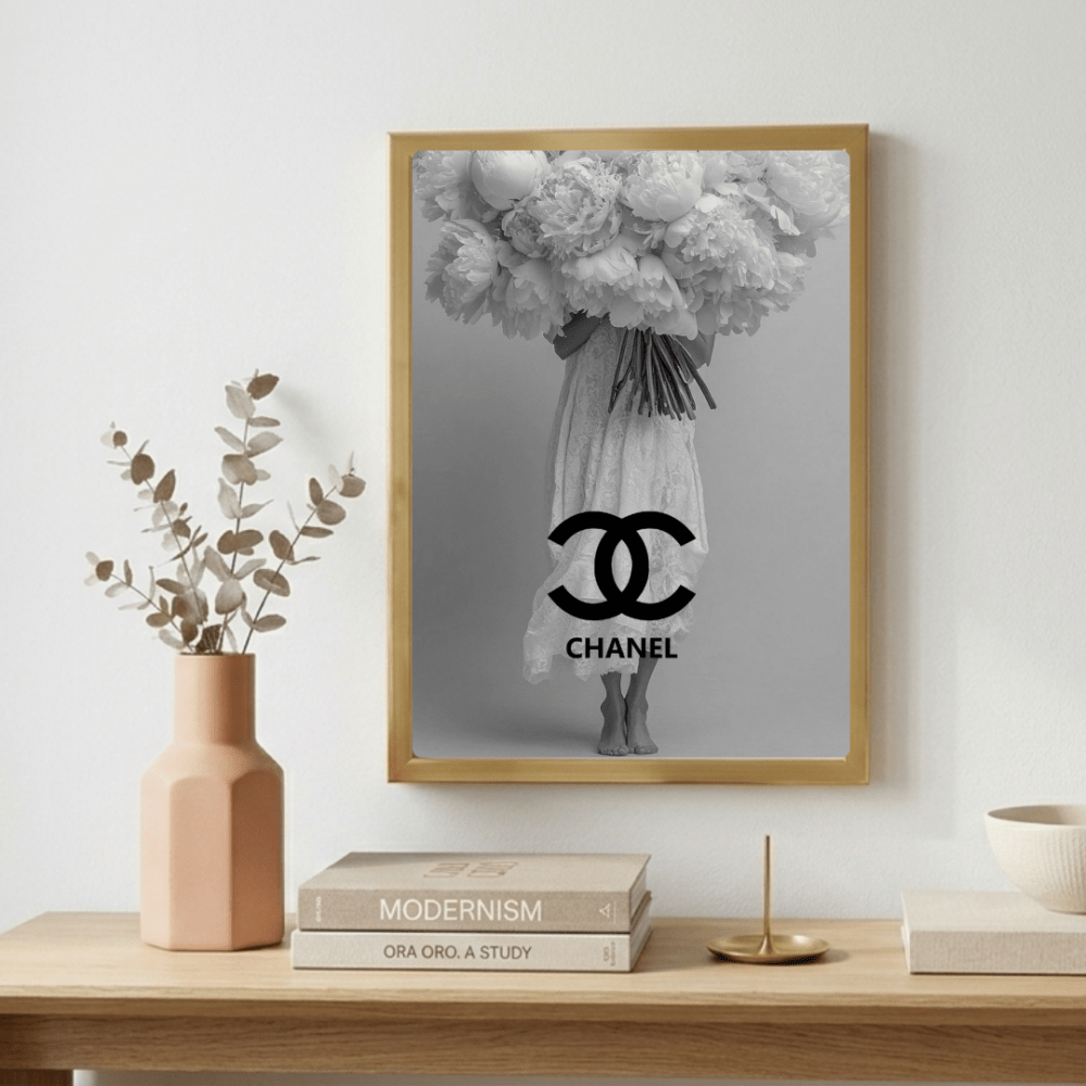 Luxury brand - Vibes DistrictLuxury brand poster GoldVibes District