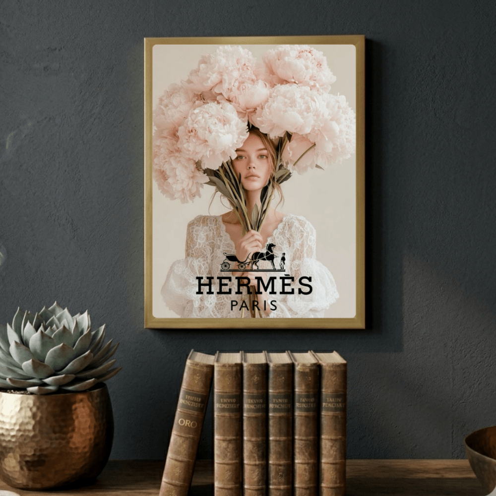 Luxury brand - Vibes DistrictLuxury brand poster GoldVibes District