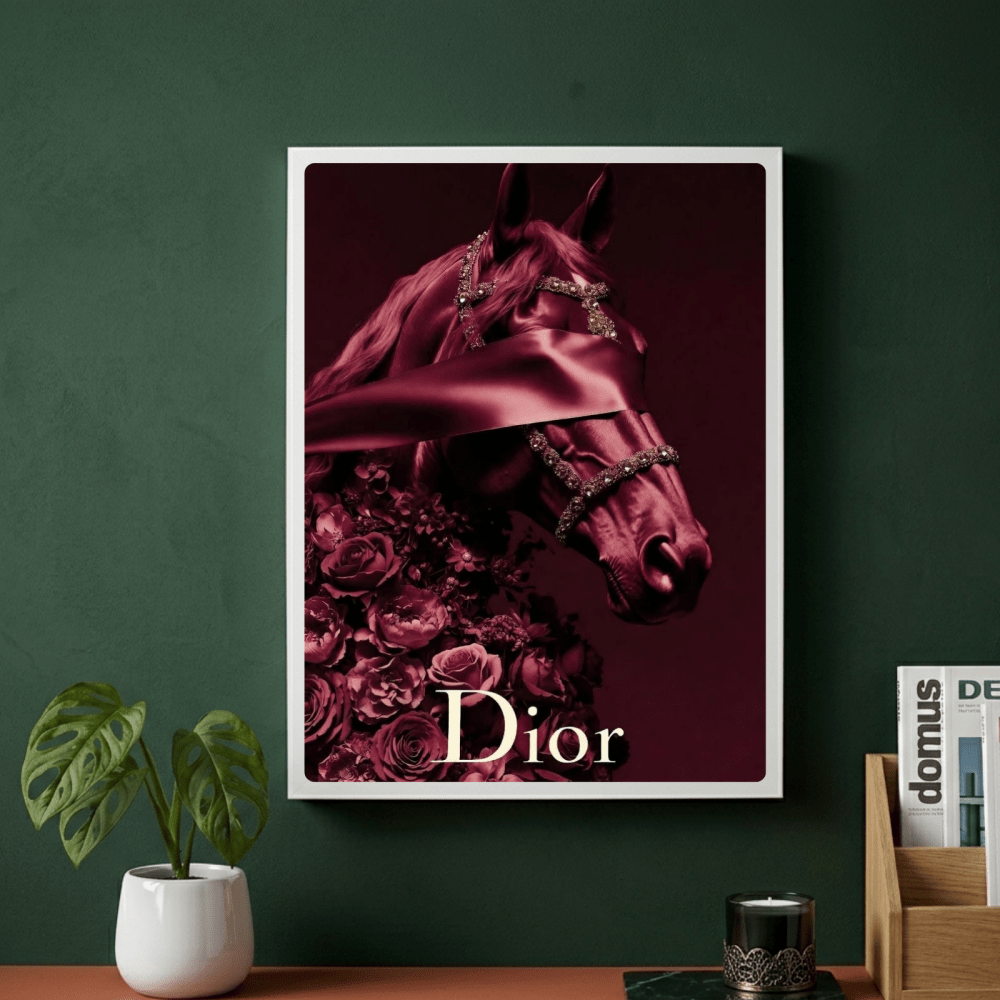 Luxury brand - Vibes DistrictLuxury brand poster GoldVibes District