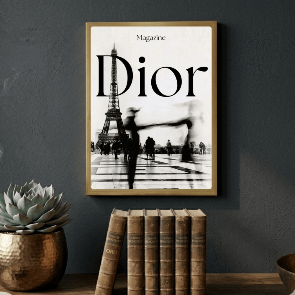 Luxury brand - Vibes DistrictLuxury brand poster GoldVibes District