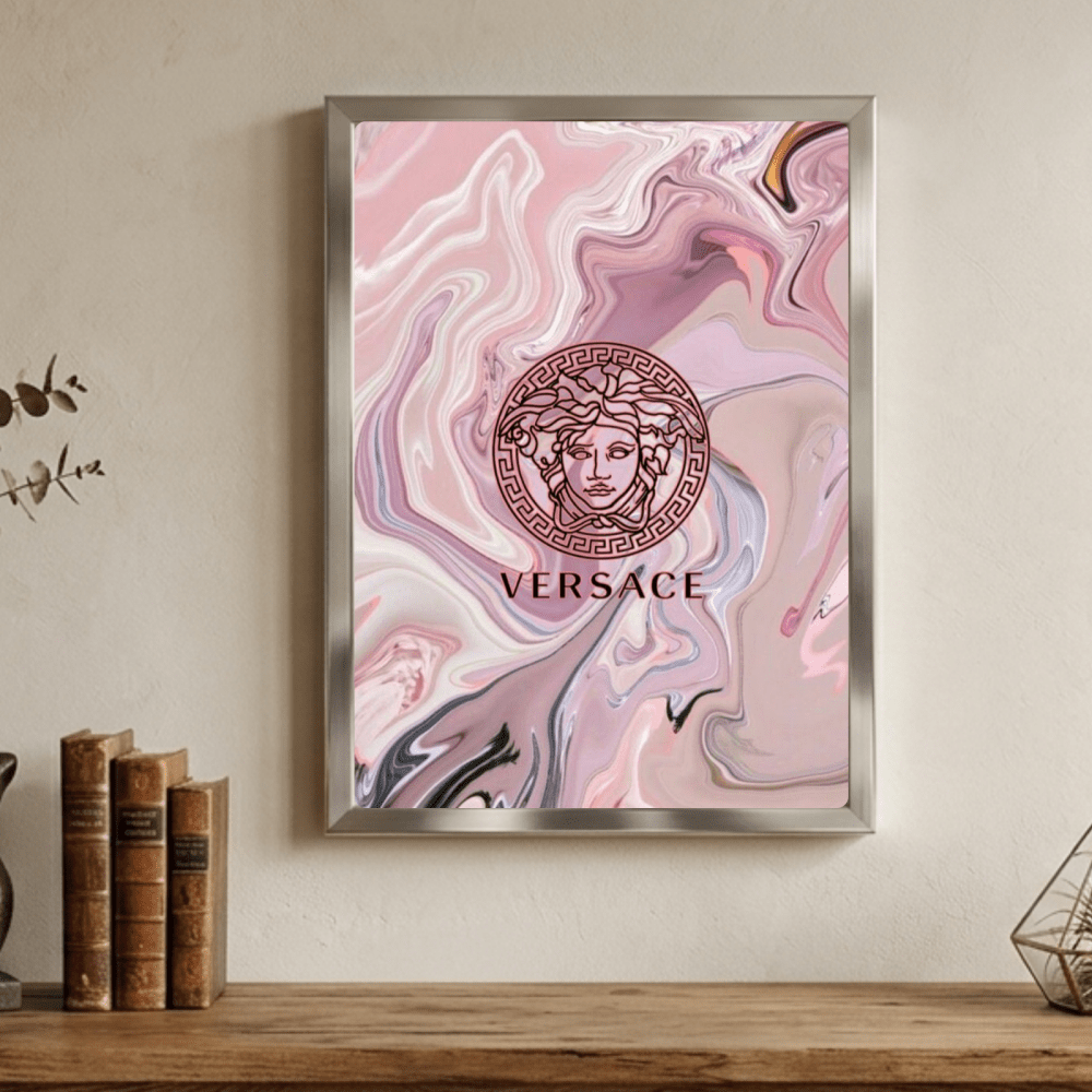 Luxury brand - Vibes DistrictLuxury brand poster GoldVibes District
