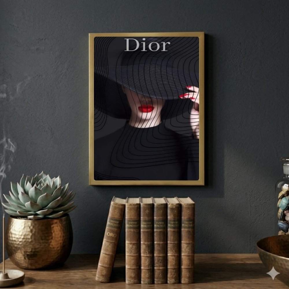 Luxury brand - Vibes DistrictLuxury brand poster GoldVibes District