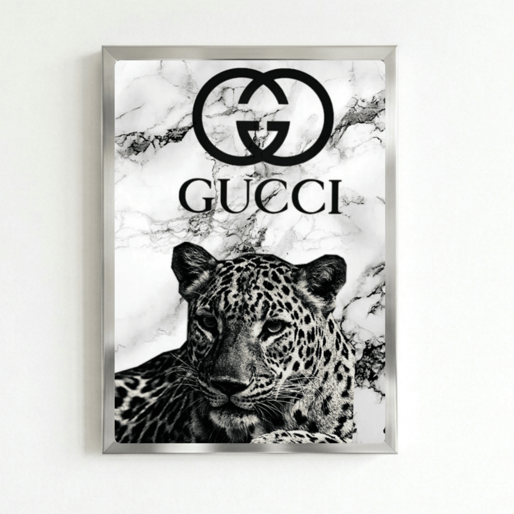 Luxury brand - Vibes DistrictLuxury brand poster SilverVibes District