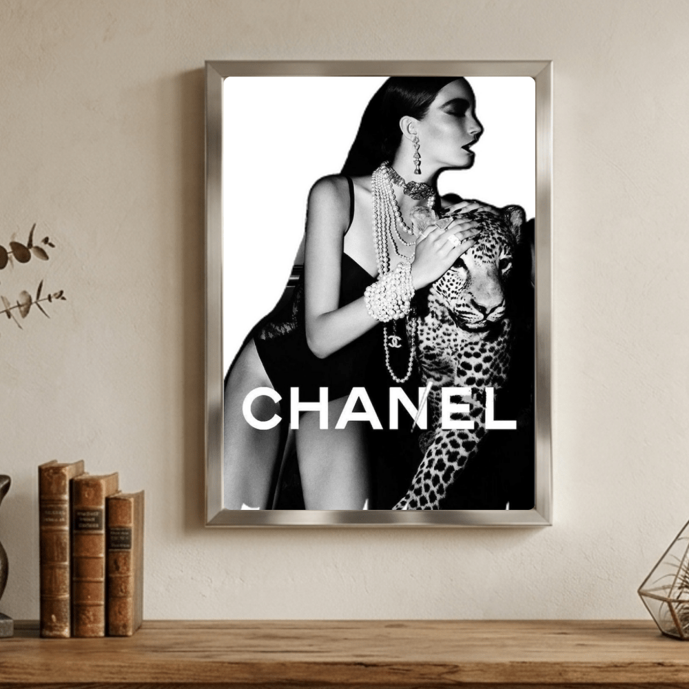 Luxury brand - Vibes DistrictLuxury brand poster GoldVibes District