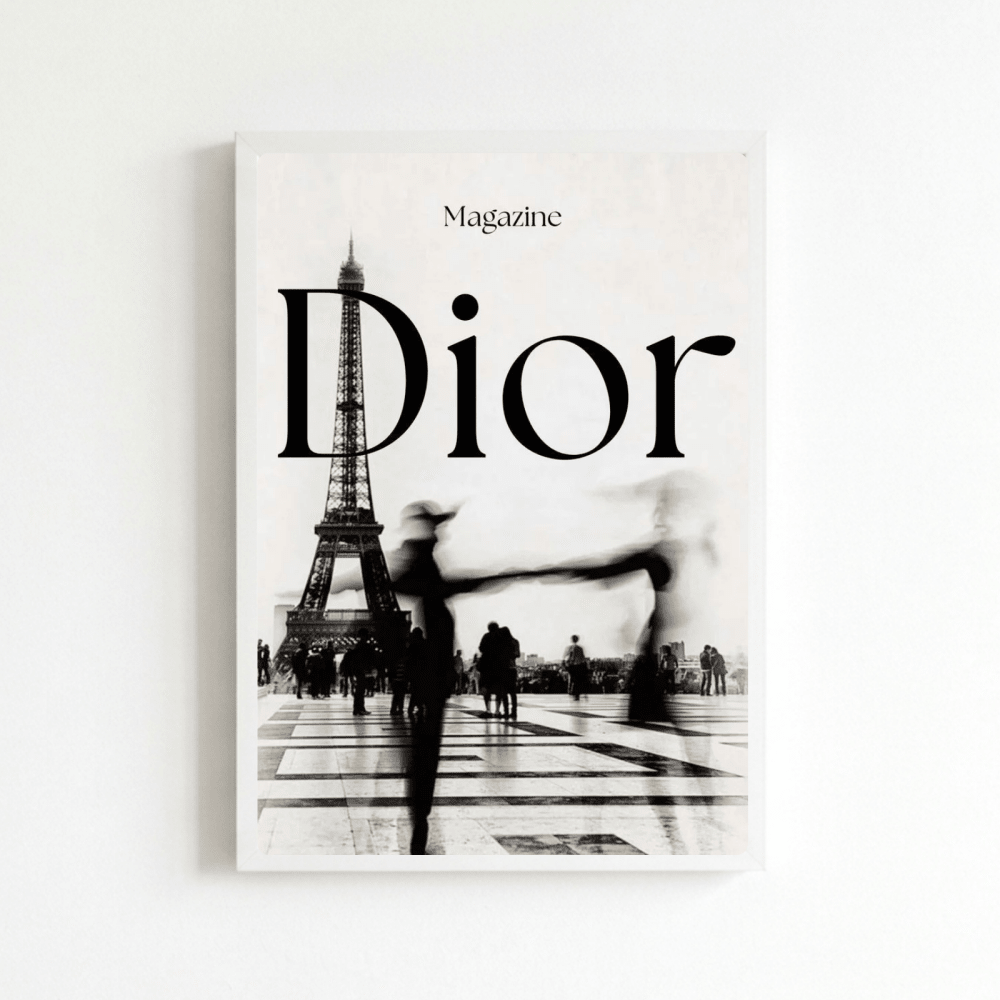 Luxury brand - Vibes DistrictLuxury brand poster BiancoVibes District