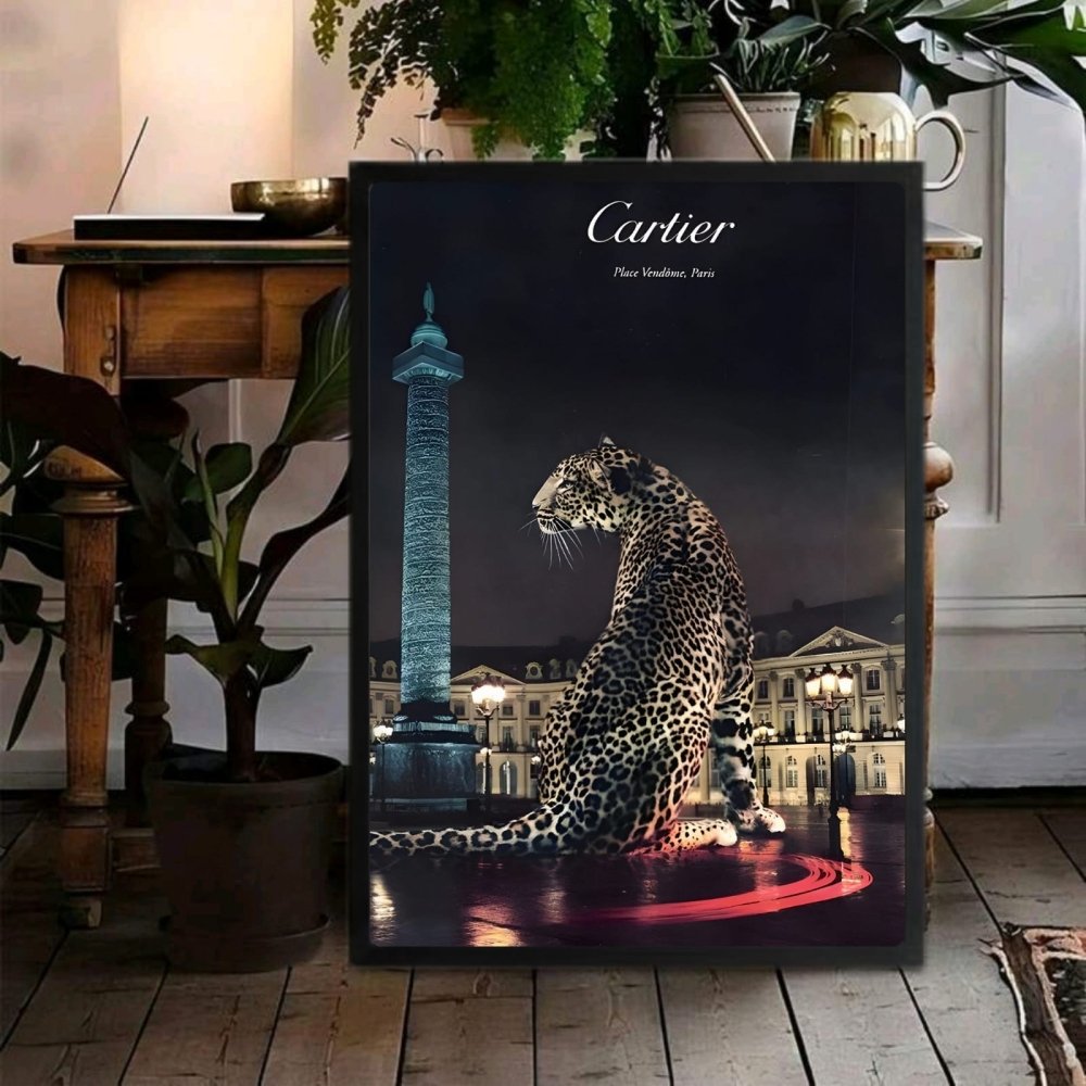 Luxury brand - Vibes DistrictLuxury brand poster GoldVibes District