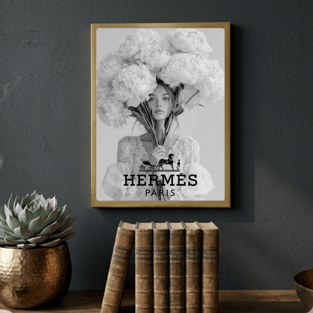 Luxury brand - Vibes DistrictLuxury brand poster GoldVibes District