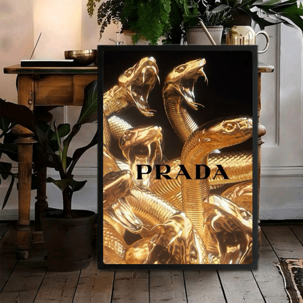 Luxury brand - Vibes DistrictLuxury brand poster SilverVibes District