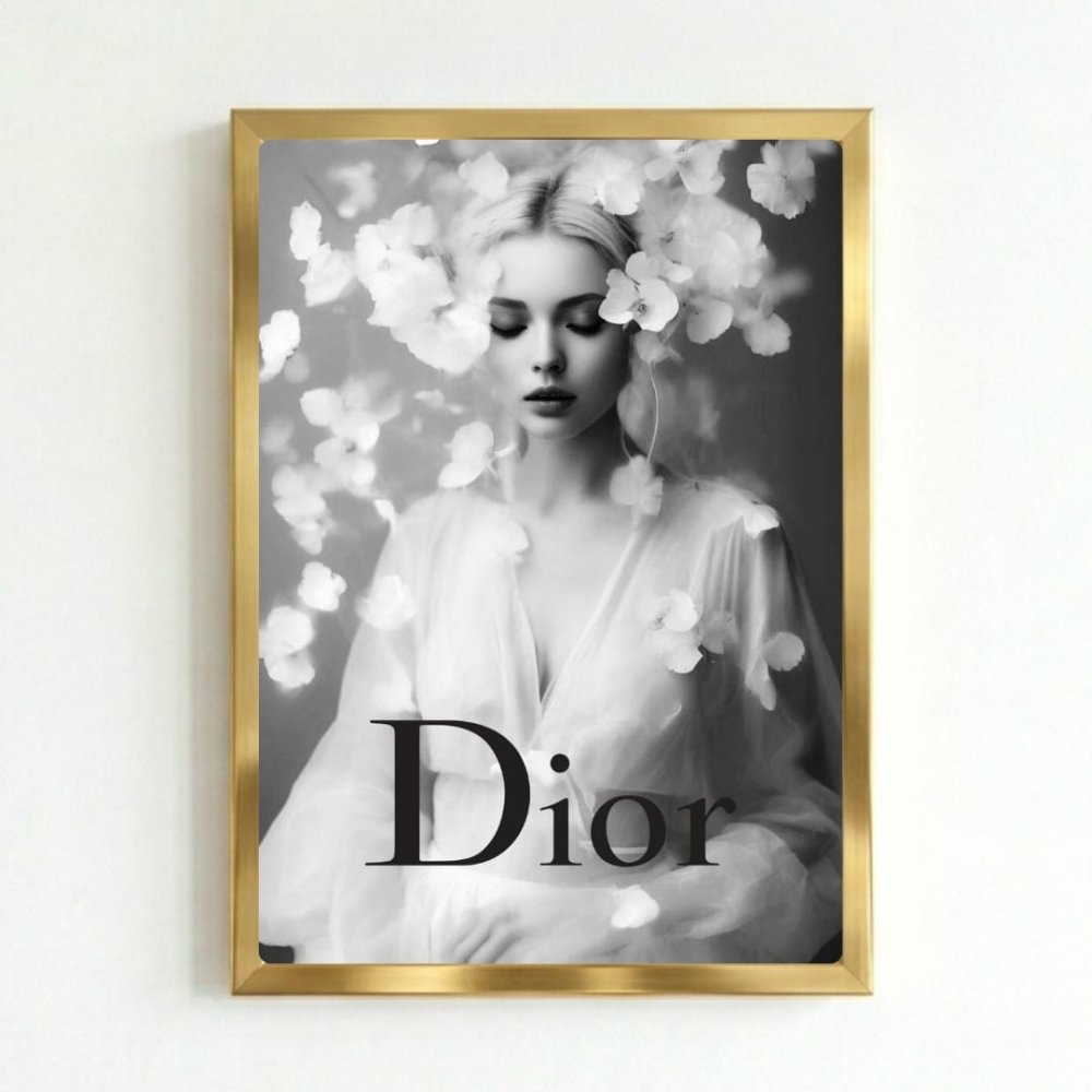 Luxury brand - Vibes DistrictLuxury brand poster GoldVibes District