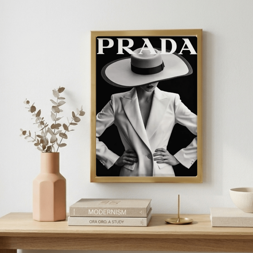 Luxury brand - Vibes DistrictLuxury brand poster GoldVibes District