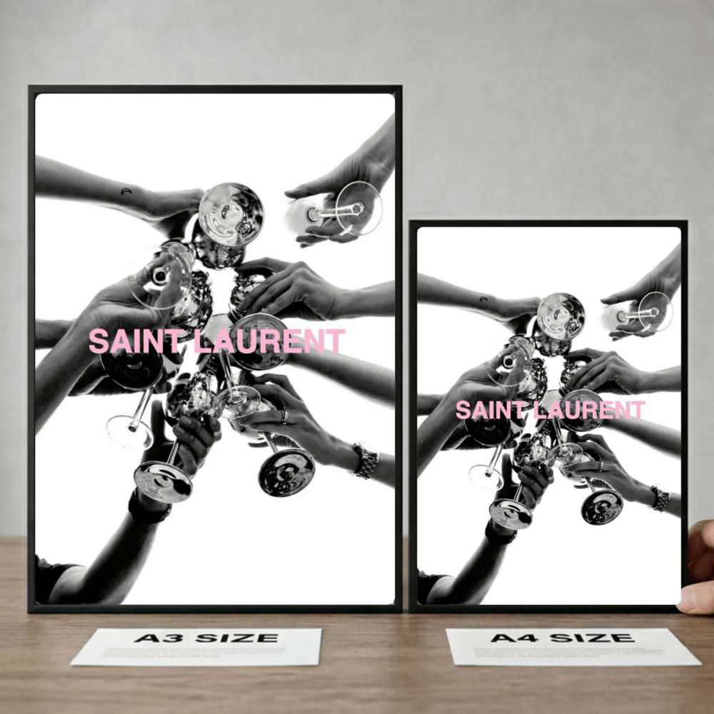Luxury brand - Vibes DistrictLuxury brand poster GoldVibes District