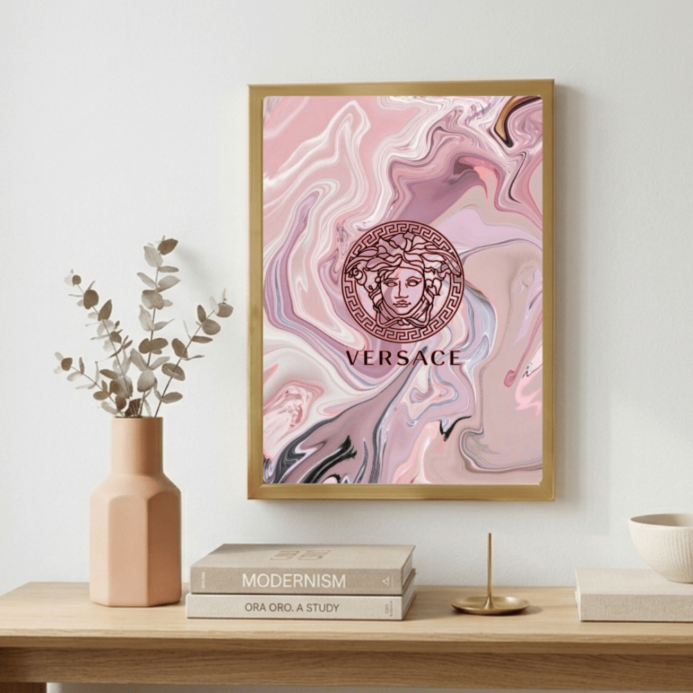 Luxury brand - Vibes DistrictLuxury brand poster GoldVibes District