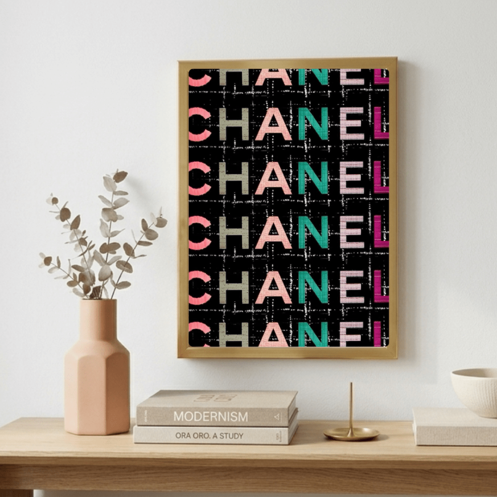 Luxury brand - Vibes DistrictLuxury brand poster NeroVibes District