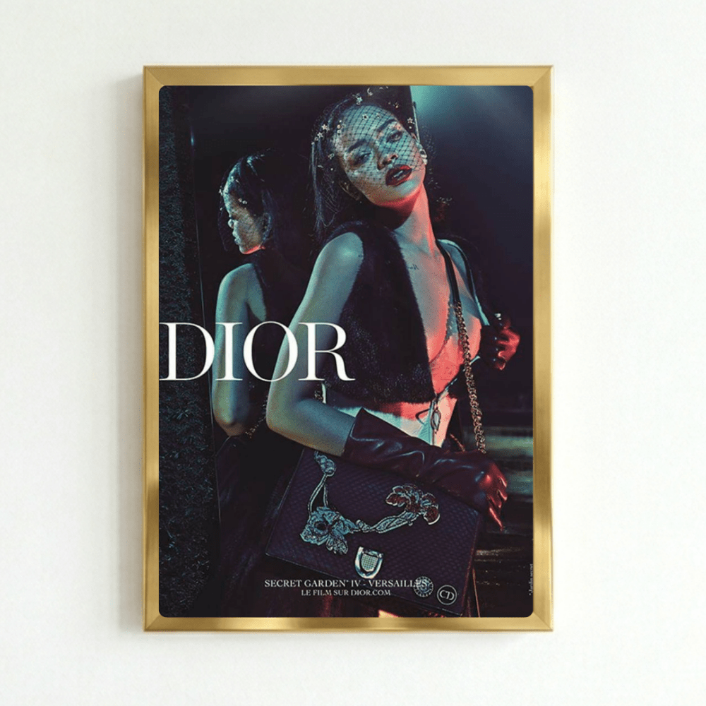 Luxury brand - Vibes DistrictLuxury brand poster GoldVibes District