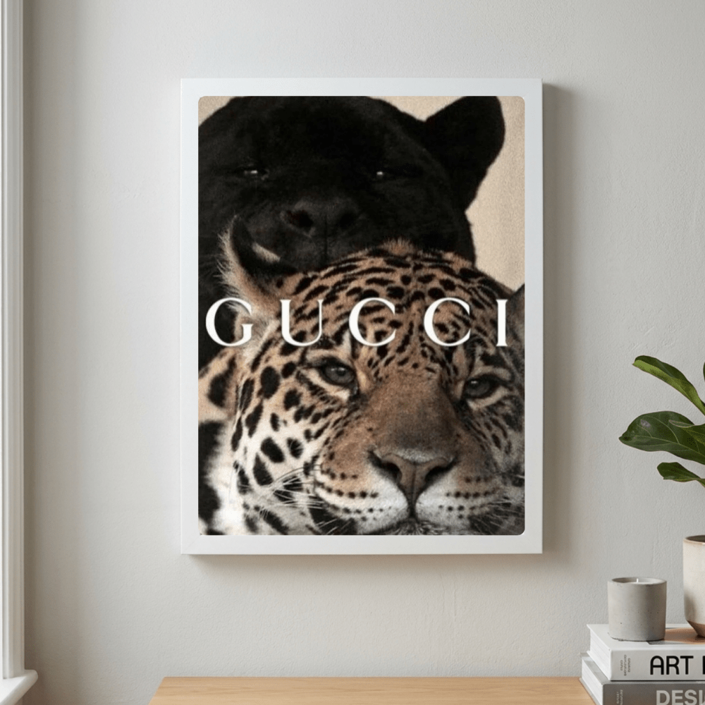 Luxury brand - Vibes DistrictLuxury brand poster GoldVibes District