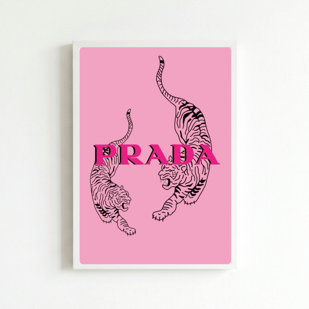 Luxury brand - Vibes DistrictLuxury brand poster BiancoVibes District