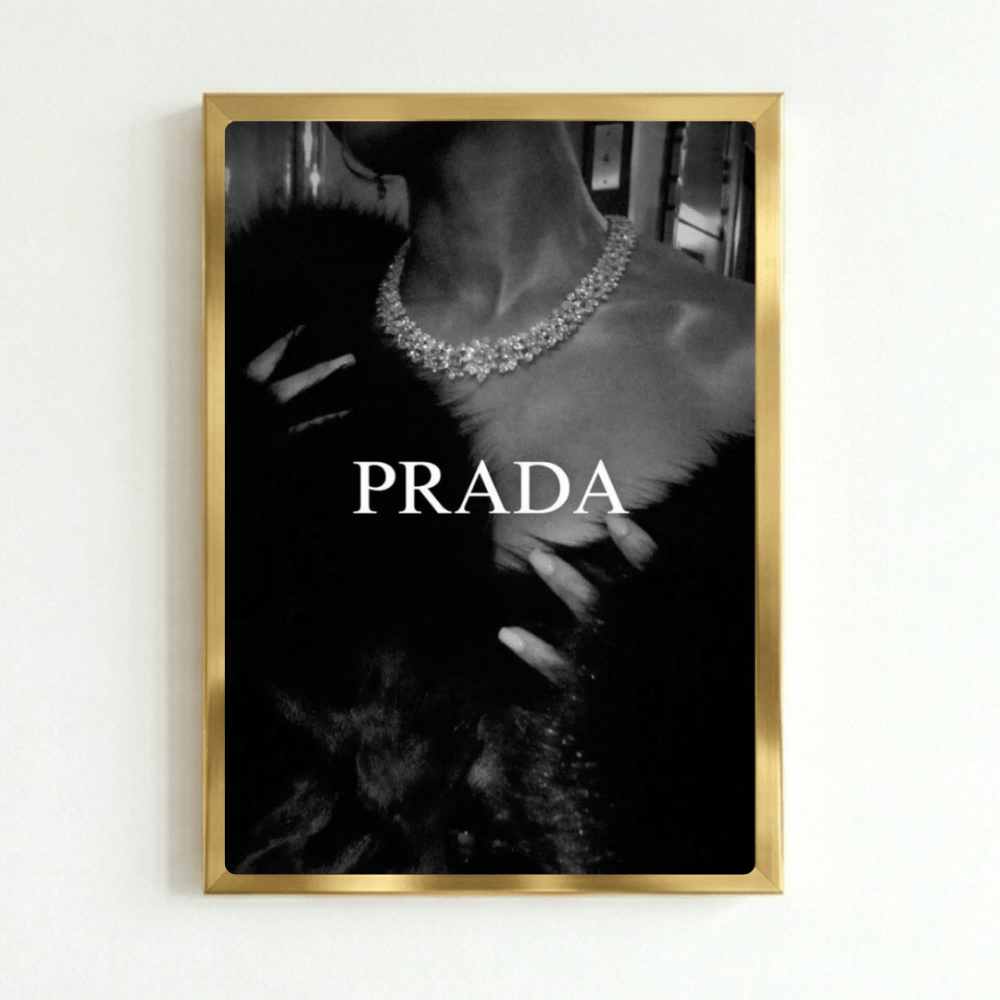 Luxury brand - Vibes DistrictLuxury brand poster GoldVibes District