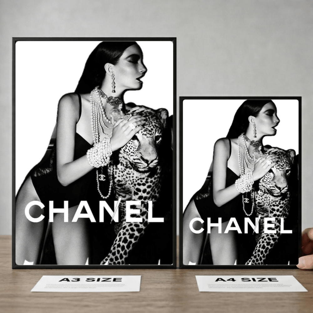Luxury brand - Vibes DistrictLuxury brand poster GoldVibes District