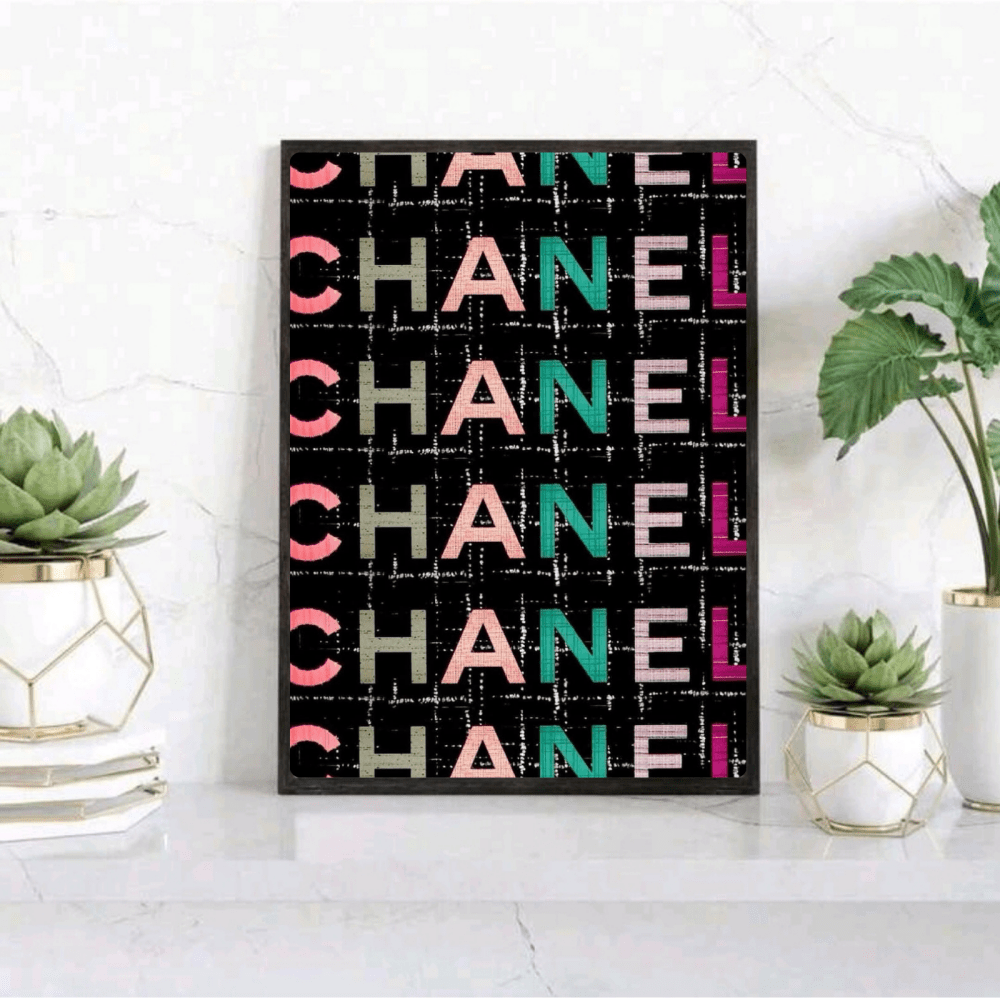 Luxury brand - Vibes DistrictLuxury brand poster NeroVibes District
