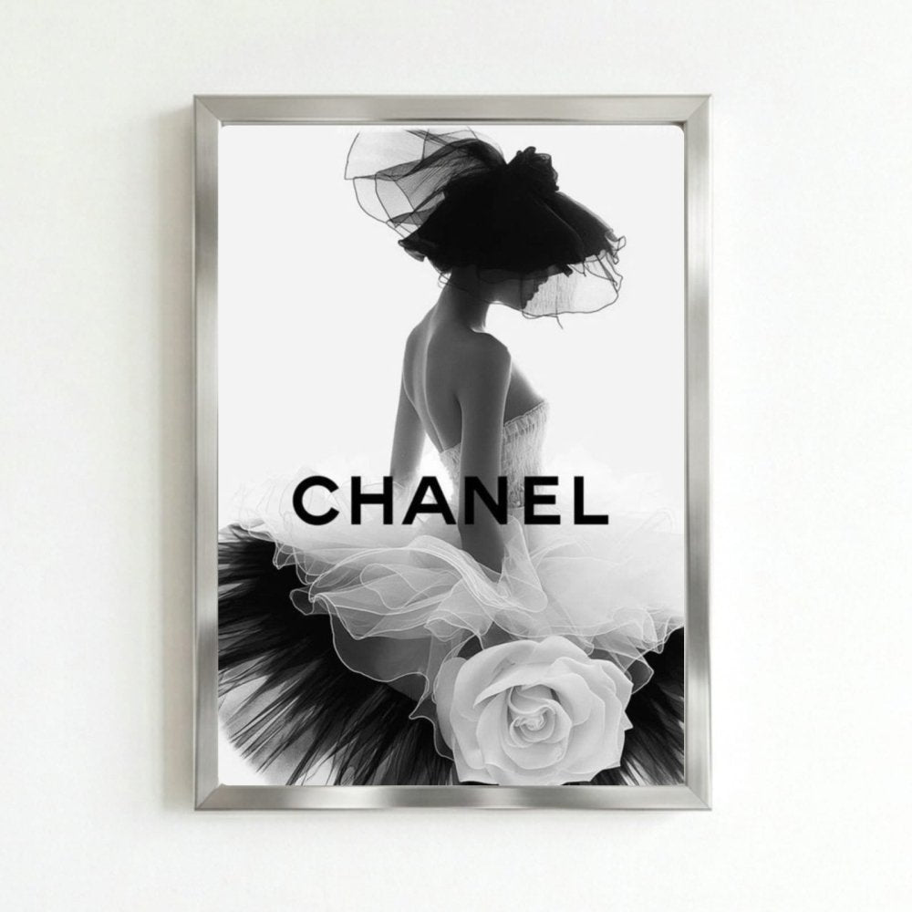 Luxury brand - Vibes DistrictLuxury brand poster SilverVibes District