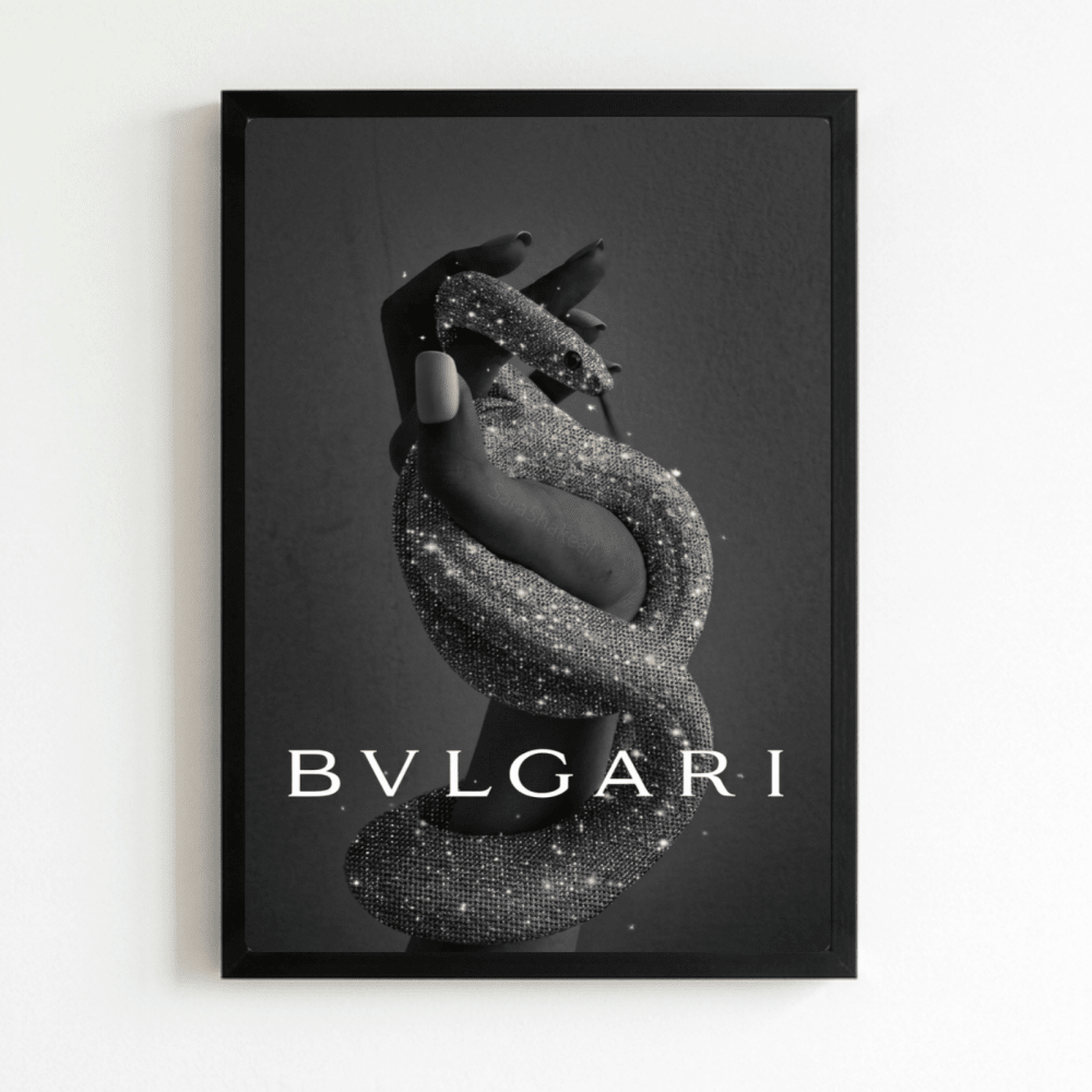 Luxury brand - Vibes DistrictLuxury brand poster NeroVibes District