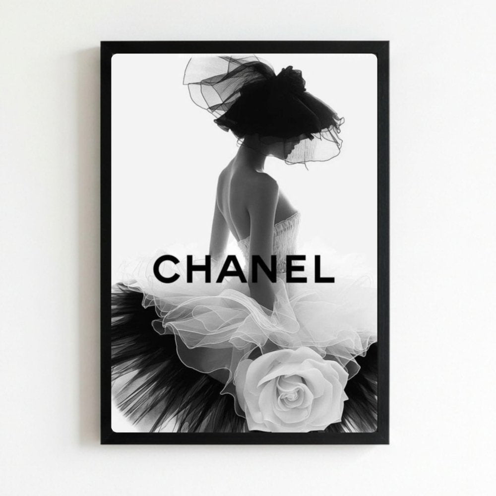 Luxury brand - Vibes DistrictLuxury brand poster NeroVibes District