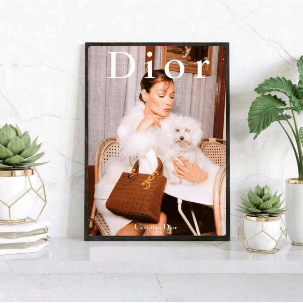 Luxury brand - Vibes DistrictLuxury brand poster GoldVibes District