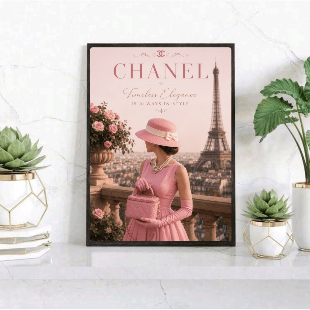 Luxury brand - Vibes DistrictLuxury brand poster GoldVibes District