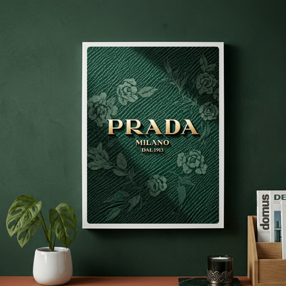 Luxury brand - Vibes DistrictLuxury brand poster GoldVibes District