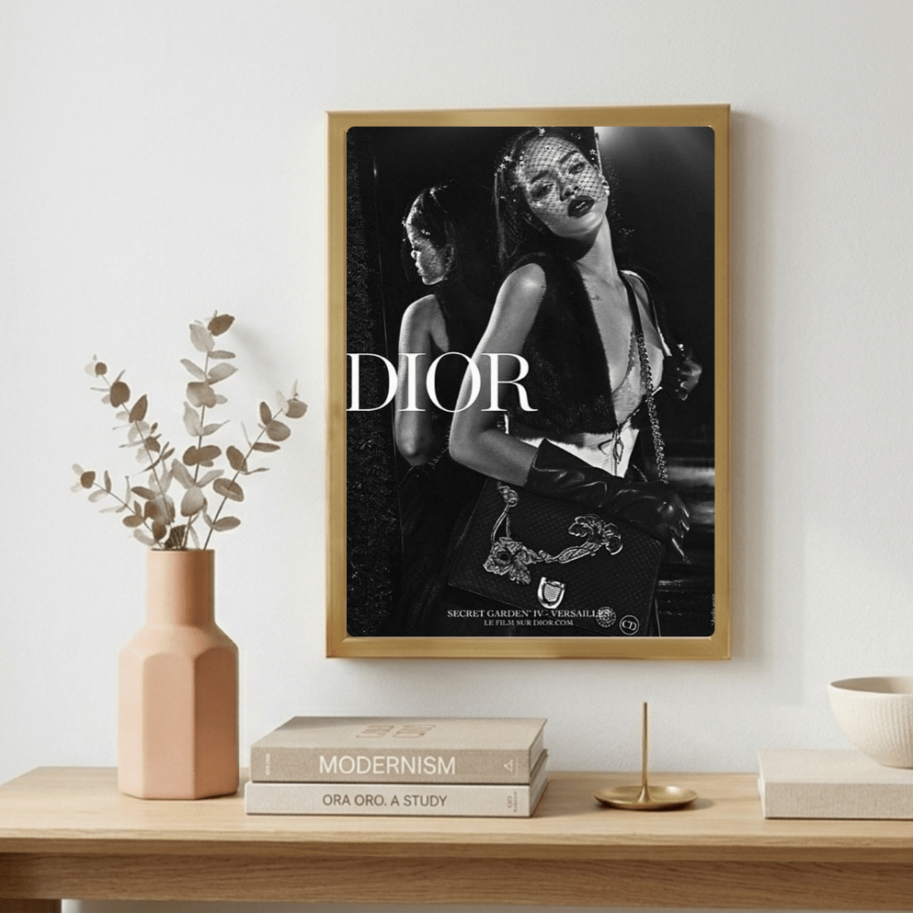 Luxury brand - Vibes DistrictLuxury brand poster NeroVibes District
