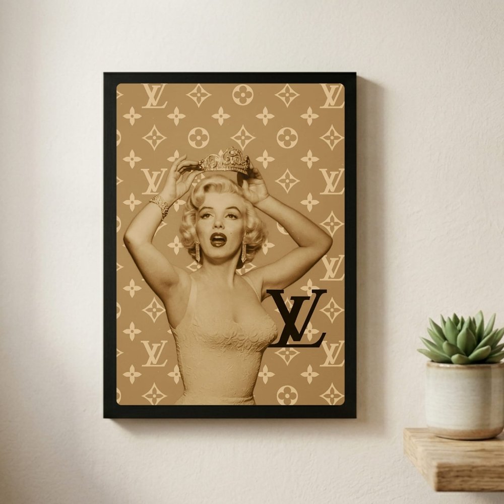 Luxury brand - Vibes DistrictLuxury brand poster GoldVibes District