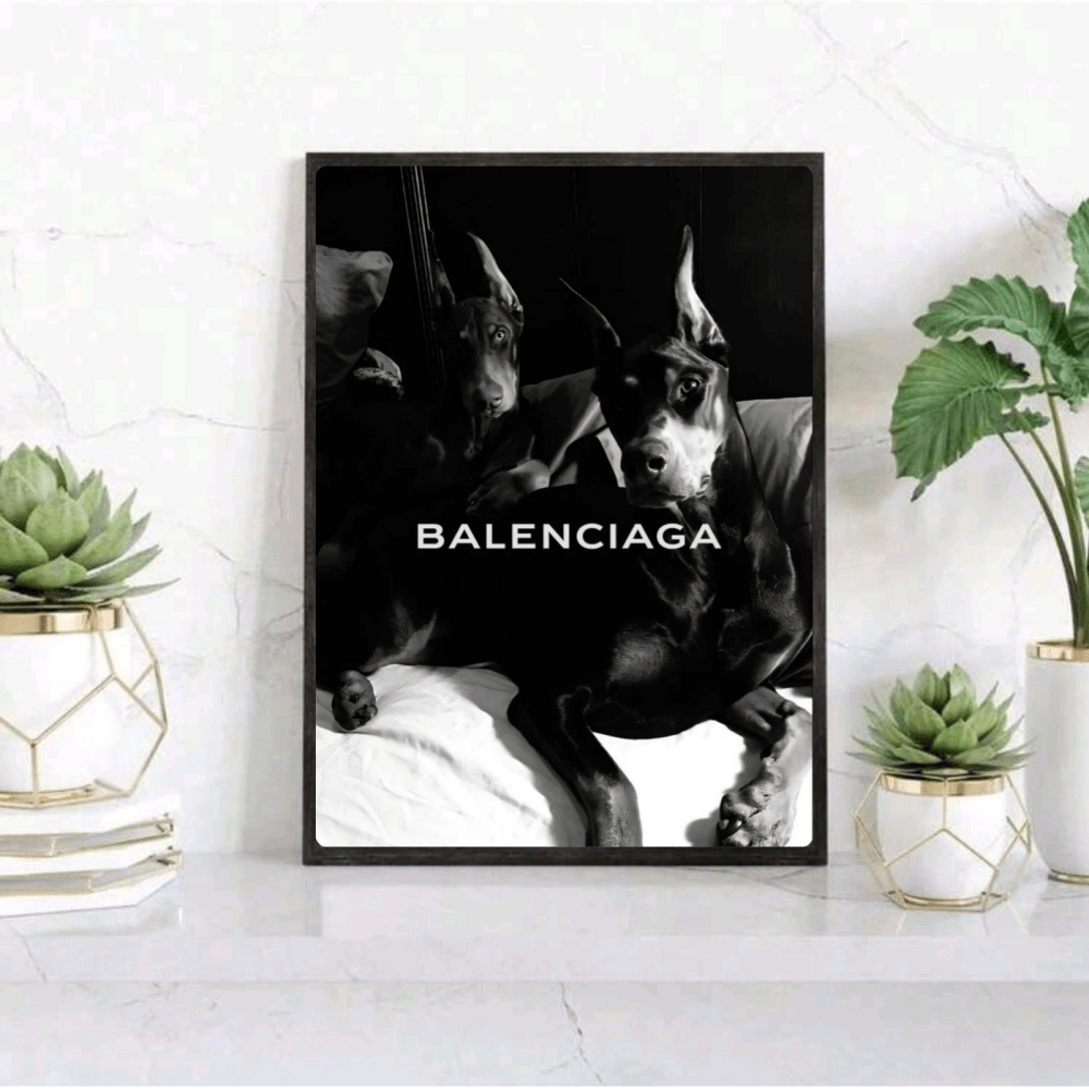 Luxury brand - Vibes DistrictLuxury brand poster NeroVibes District