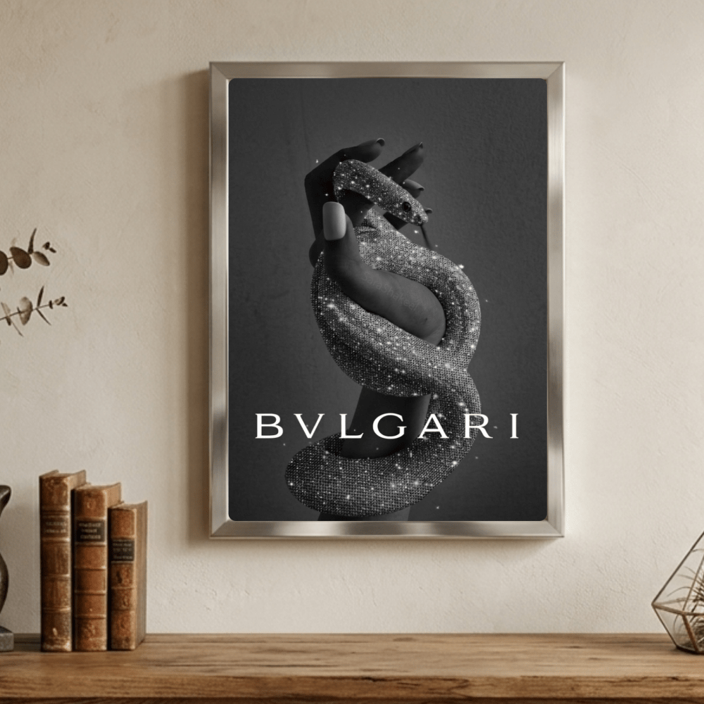 Luxury brand - Vibes DistrictLuxury brand poster GoldVibes District