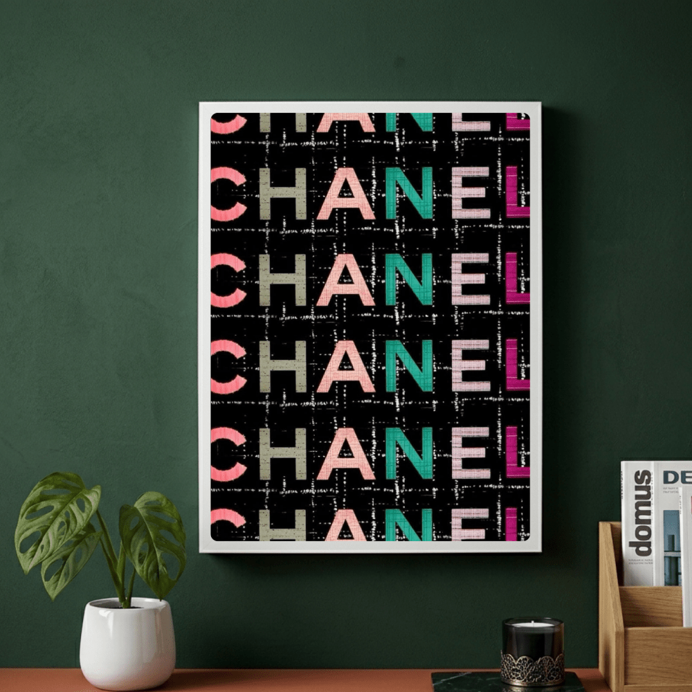 Luxury brand - Vibes DistrictLuxury brand poster NeroVibes District