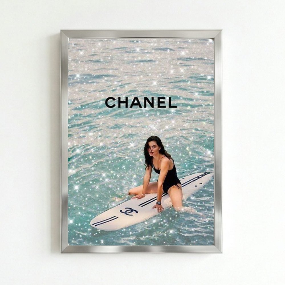Luxury brand - Vibes DistrictLuxury brand poster SilverVibes District