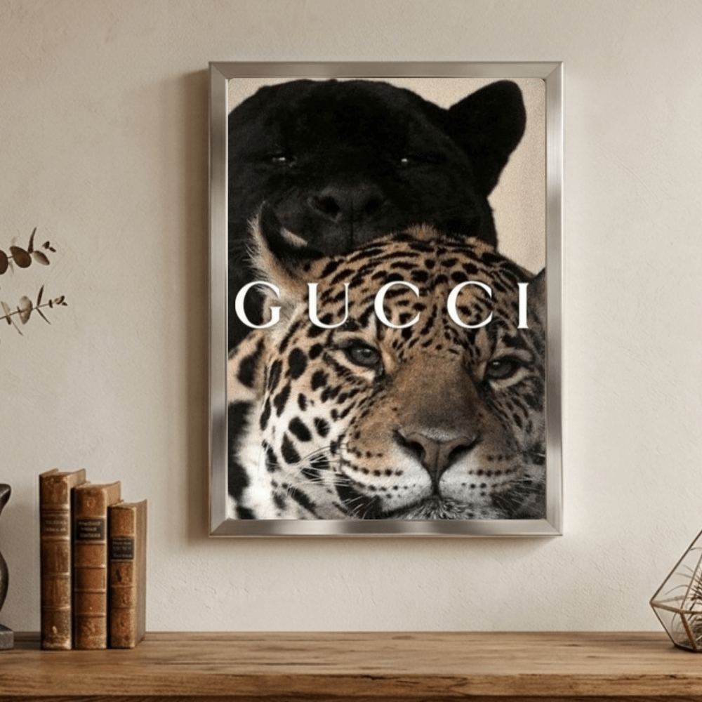 Luxury brand - Vibes DistrictLuxury brand poster GoldVibes District
