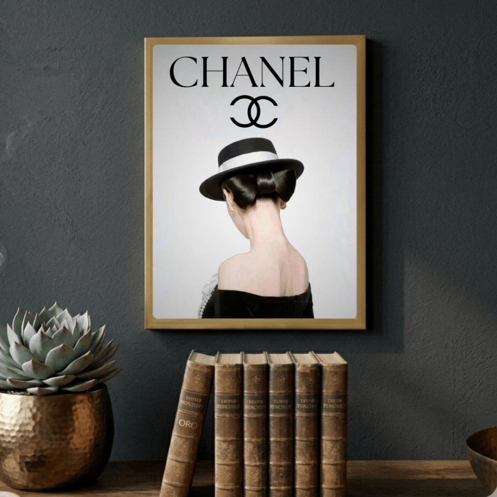 Luxury brand - Vibes DistrictLuxury brand poster GoldVibes District