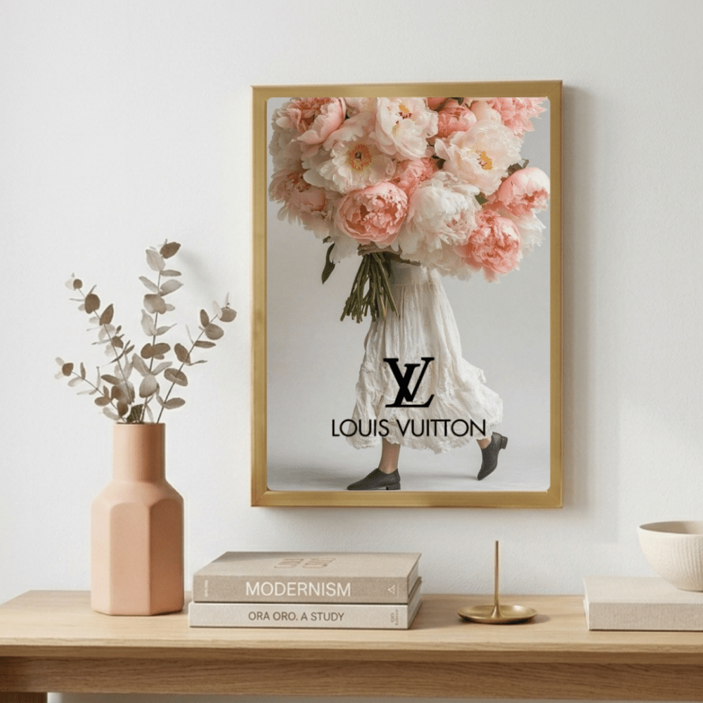 Luxury brand - Vibes DistrictLuxury brand poster GoldVibes District