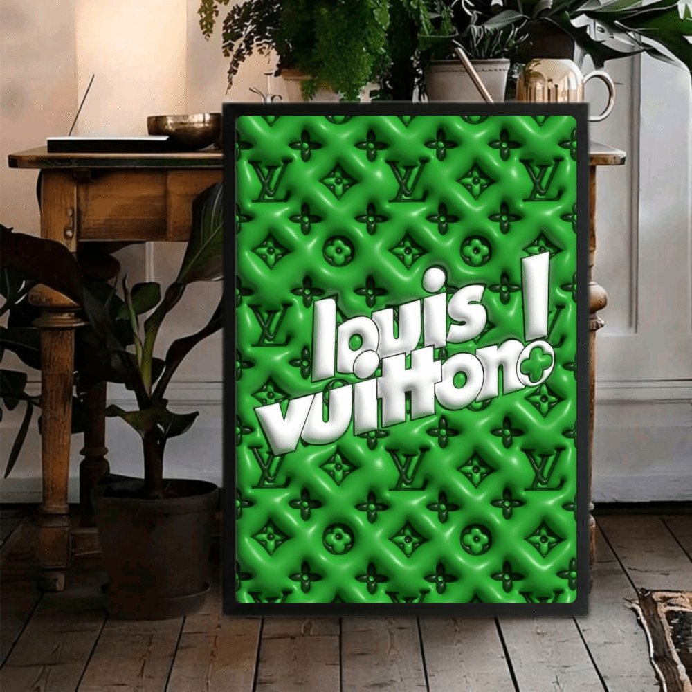 Luxury brand - Vibes DistrictLuxury brand poster GoldVibes District