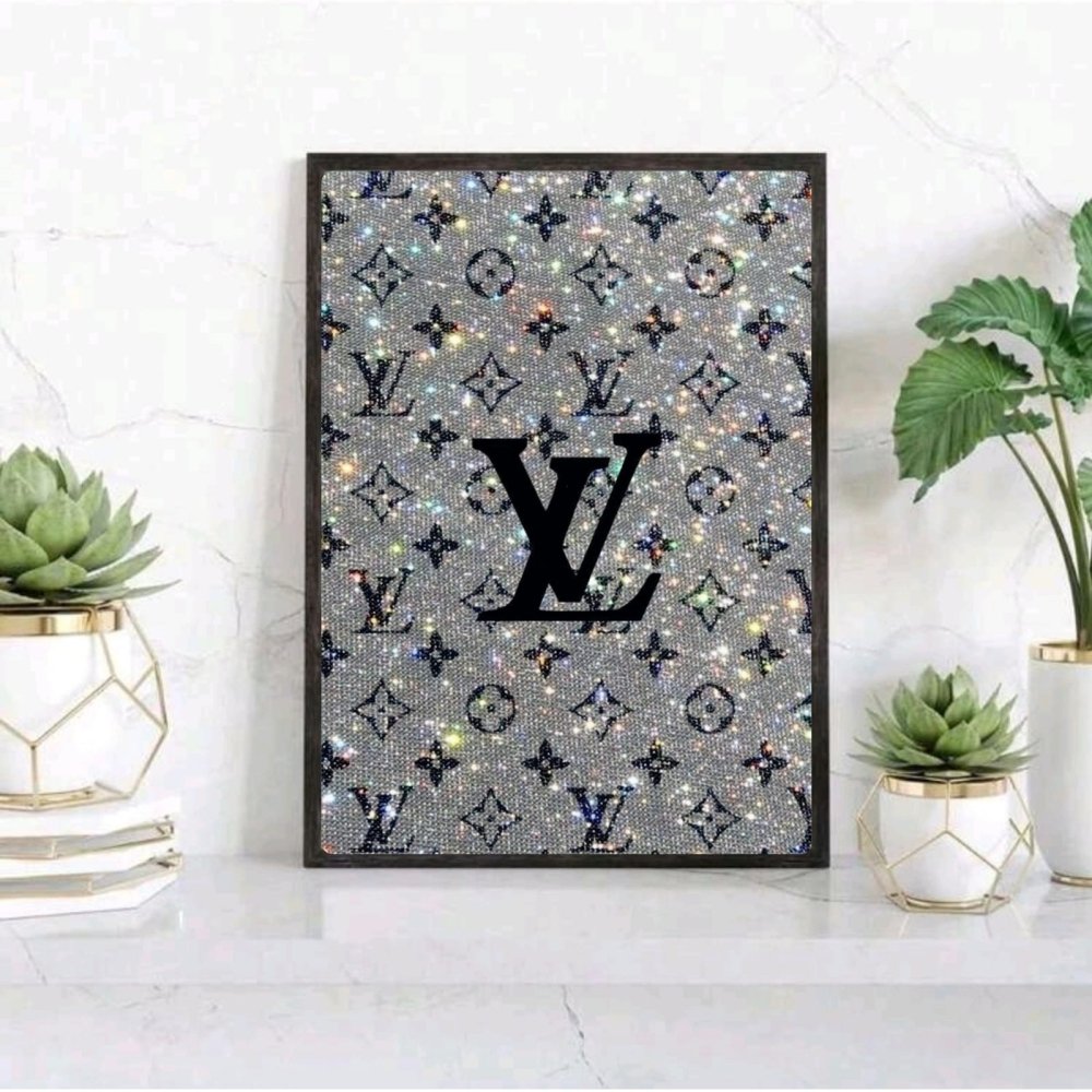 Luxury brand - Vibes DistrictLuxury brand poster GoldVibes District