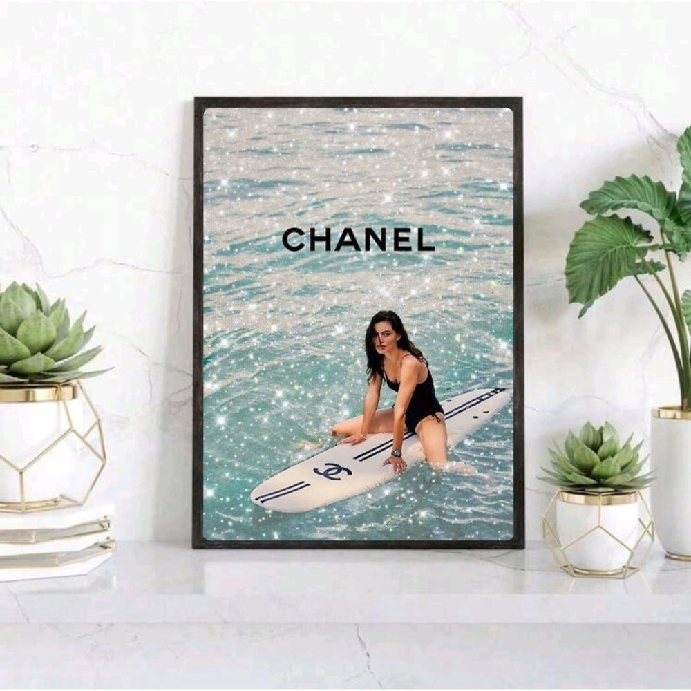 Luxury brand - Vibes DistrictLuxury brand poster GoldVibes District