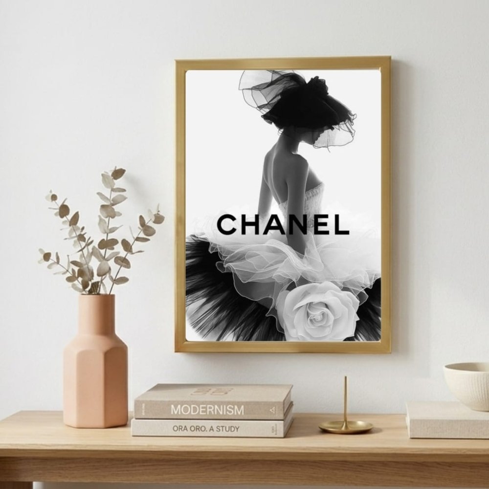 Luxury brand - Vibes DistrictLuxury brand poster GoldVibes District